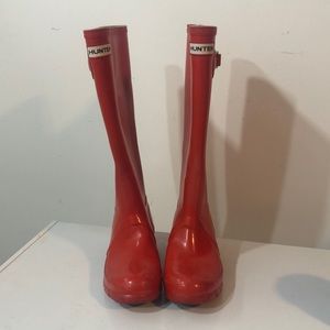Super rare color. HUNTER original rain boot.